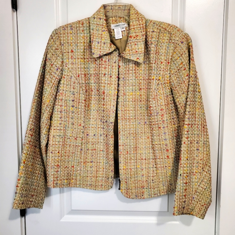 Coldwater Creek Tweed Blazer